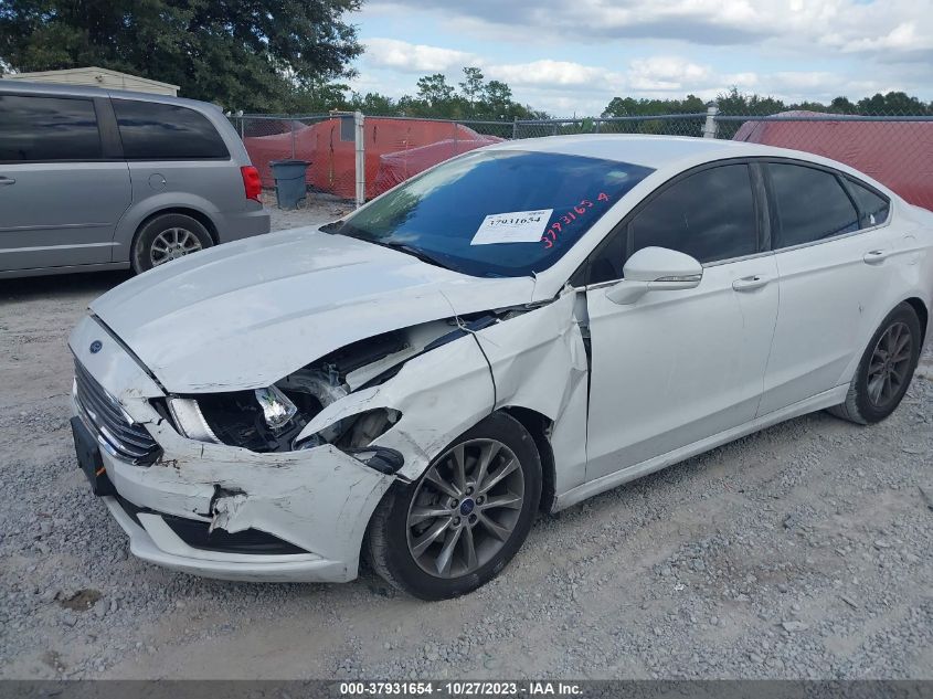 2017 FORD FUSION SE - 3FA6P0HD0HR145473