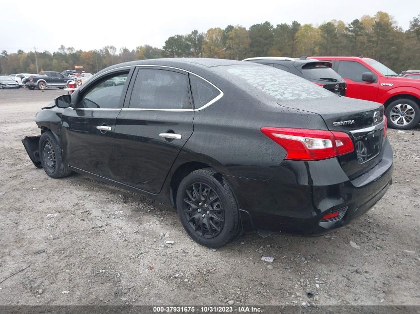 2017 NISSAN SENTRA S - 3N1AB7AP7HY249287