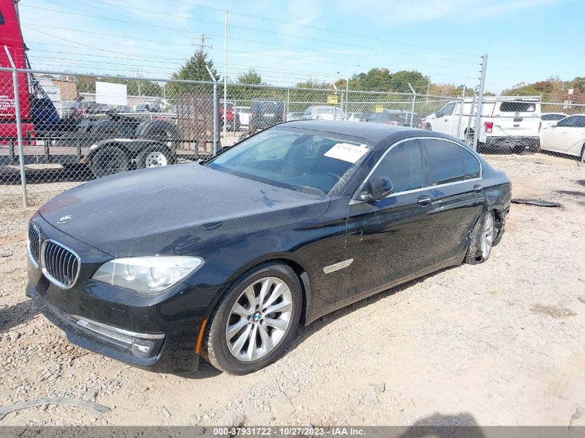 2013 BMW 740 I WBAYA65CED144238