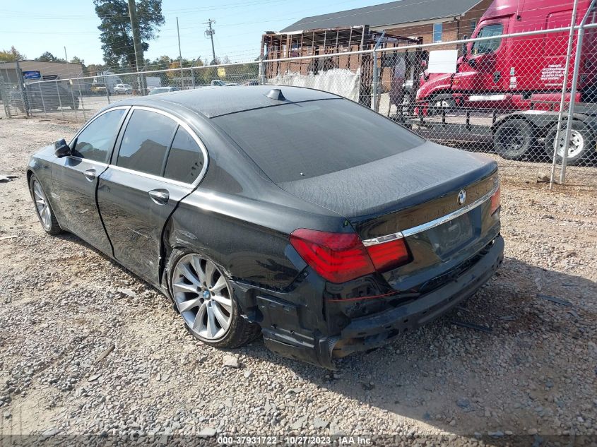 2013 BMW 740 I WBAYA65CED144238