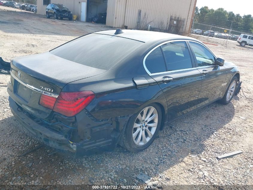2013 BMW 740 I WBAYA65CED144238
