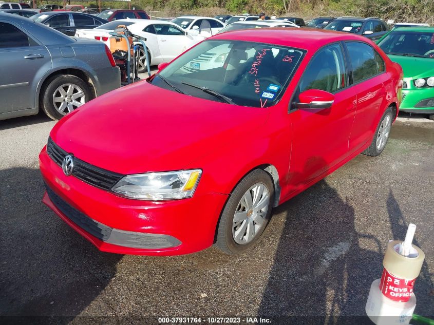 2014 VOLKSWAGEN JETTA SEDAN SE 3VWD17AJ9EM416516