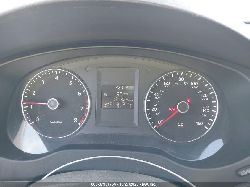 2014 VOLKSWAGEN JETTA SEDAN SE 3VWD17AJ9EM416516