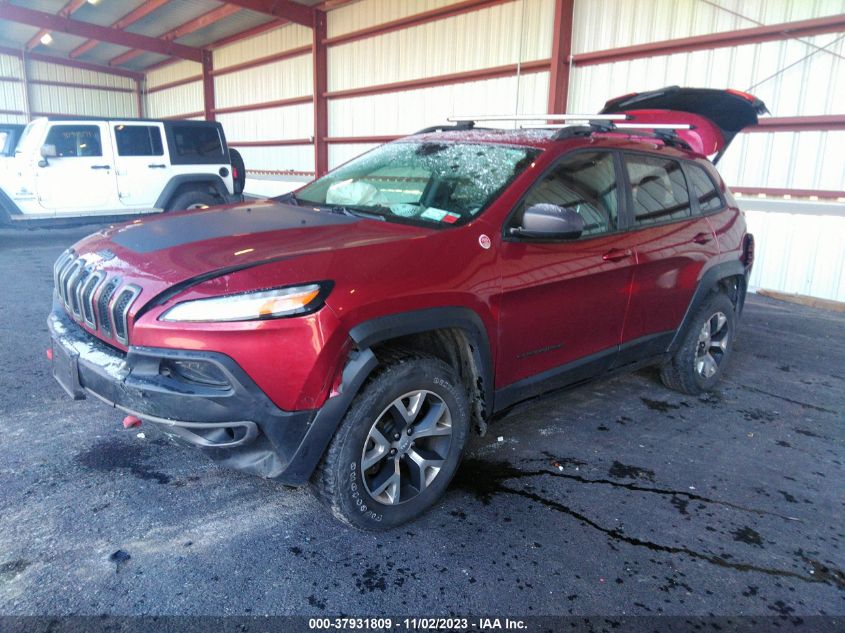 2015 JEEP CHEROKEE TRAILHAWK - 1C4PJMBS8FW780496