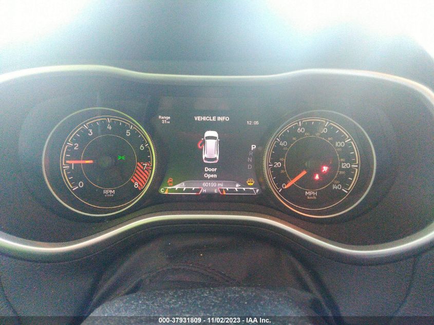 2015 JEEP CHEROKEE TRAILHAWK - 1C4PJMBS8FW780496