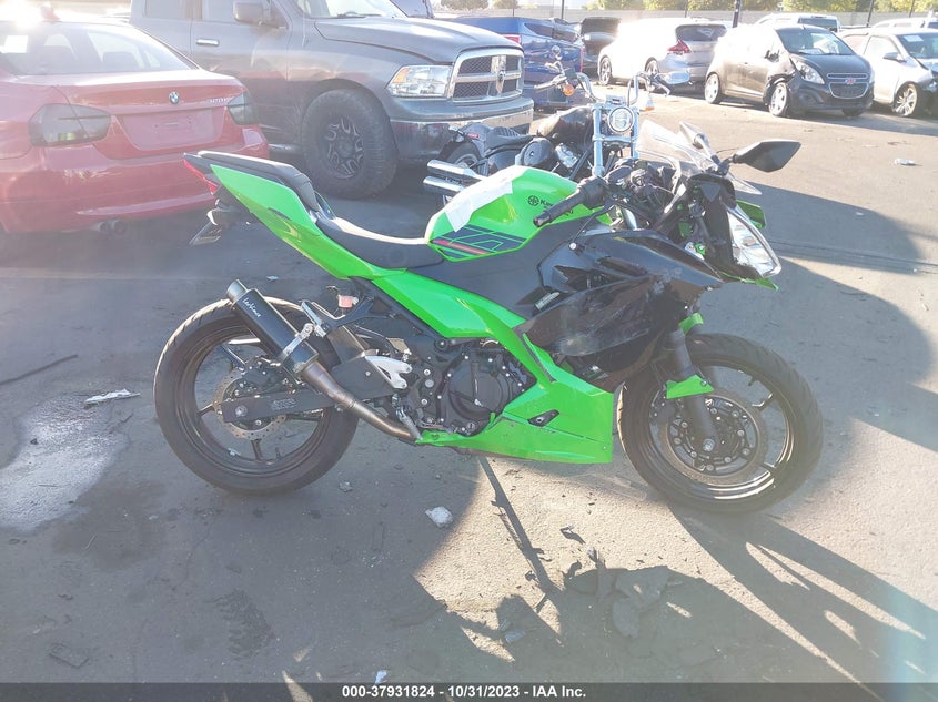 VIN JKAEXKG12PDAS2464 2023 KAWASAKI EX400