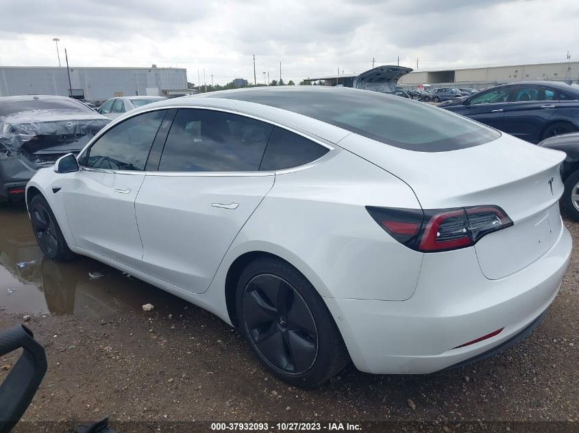 2018 TESLA MODEL 3 RANGE BATTERY - 5YJ3E1EA3JF053848