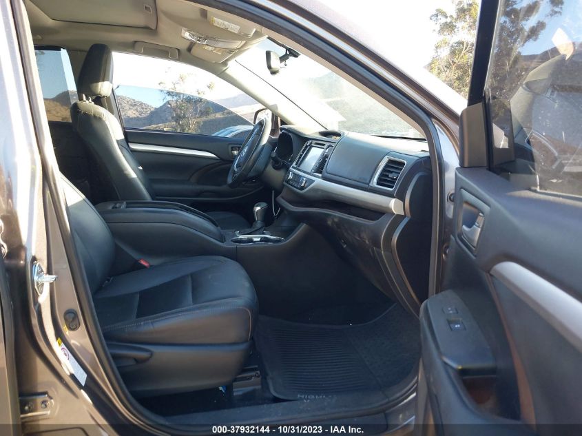 2015 TOYOTA HIGHLANDER XLE - 5TDKKRFH1FS070424