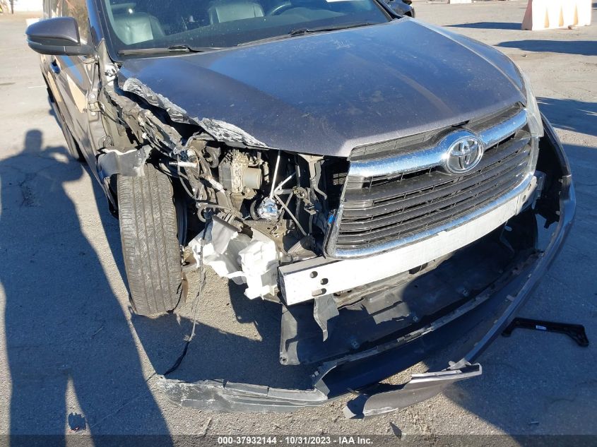 2015 TOYOTA HIGHLANDER XLE - 5TDKKRFH1FS070424