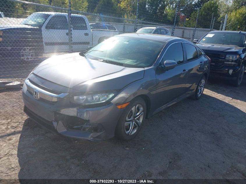 2016 HONDA CIVIC LX - 19XFC2F50GE070387