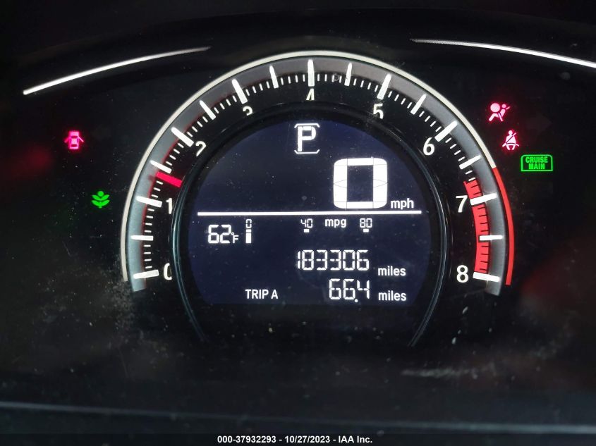 2016 HONDA CIVIC LX - 19XFC2F50GE070387