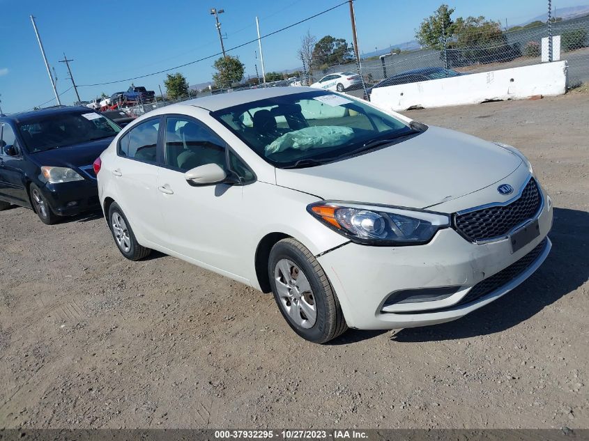 2014 KIA FORTE LX - KNAFK4A63E5215457