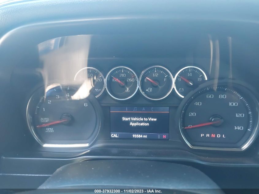 2019 CHEVROLET SILVERADO 1500 LTZ - 1GCUYGED5KZ407244