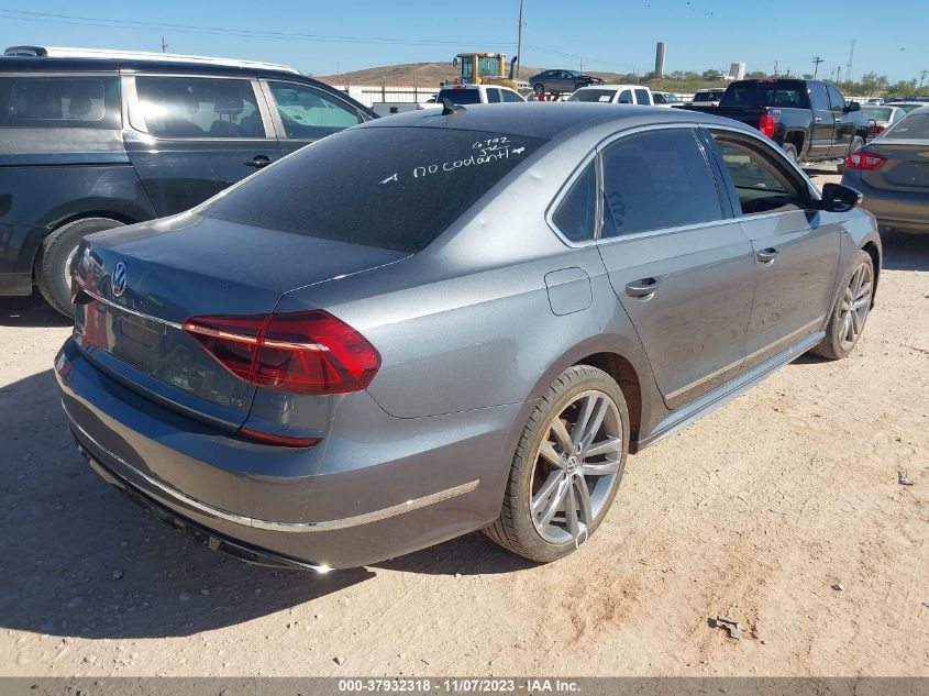 2017 VOLKSWAGEN PASSAT R-LINE W/COMFORT PKG - 1VWDT7A30HC039432