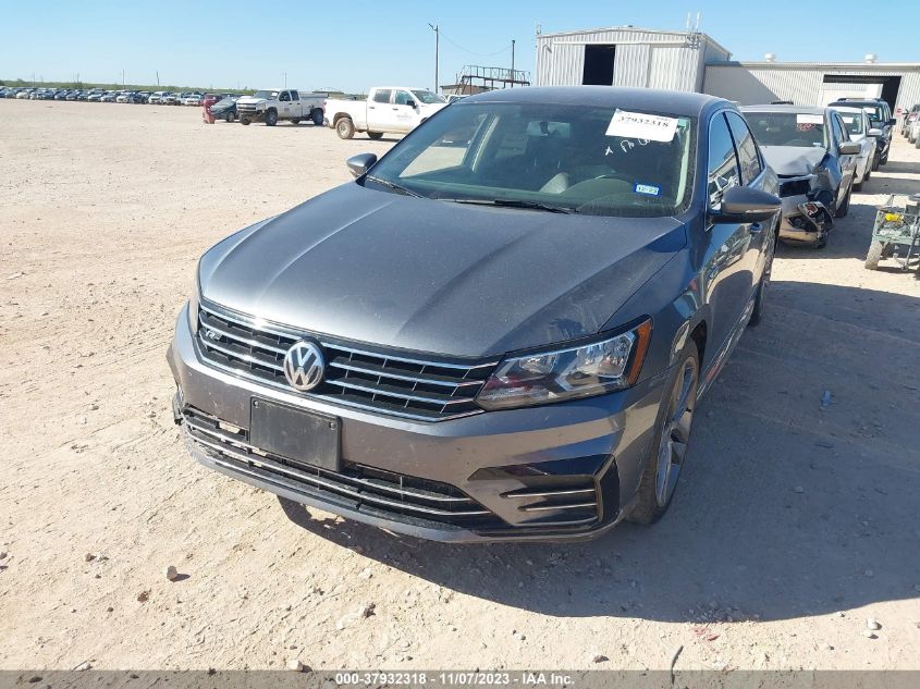 2017 VOLKSWAGEN PASSAT R-LINE W/COMFORT PKG - 1VWDT7A30HC039432