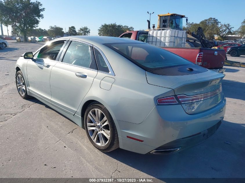 2014 LINCOLN MKZ HYBRID 3LN6L2LU5ER809461