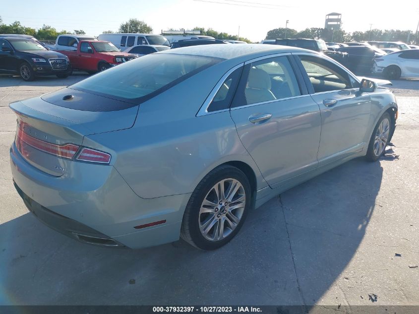 2014 LINCOLN MKZ HYBRID 3LN6L2LU5ER809461