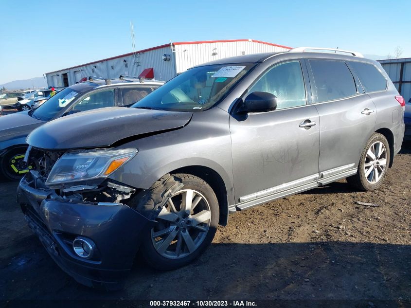 2014 NISSAN PATHFINDER S/SV/SL/PLATINUM - 5N1AR2MM3EC638408