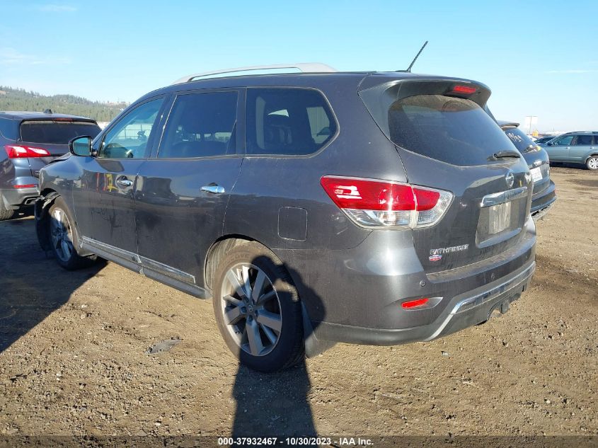 2014 NISSAN PATHFINDER S/SV/SL/PLATINUM - 5N1AR2MM3EC638408
