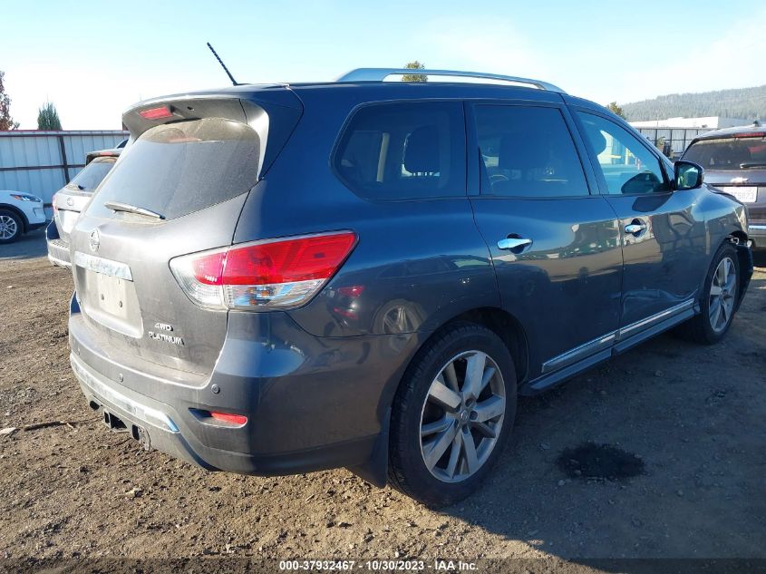 2014 NISSAN PATHFINDER S/SV/SL/PLATINUM - 5N1AR2MM3EC638408