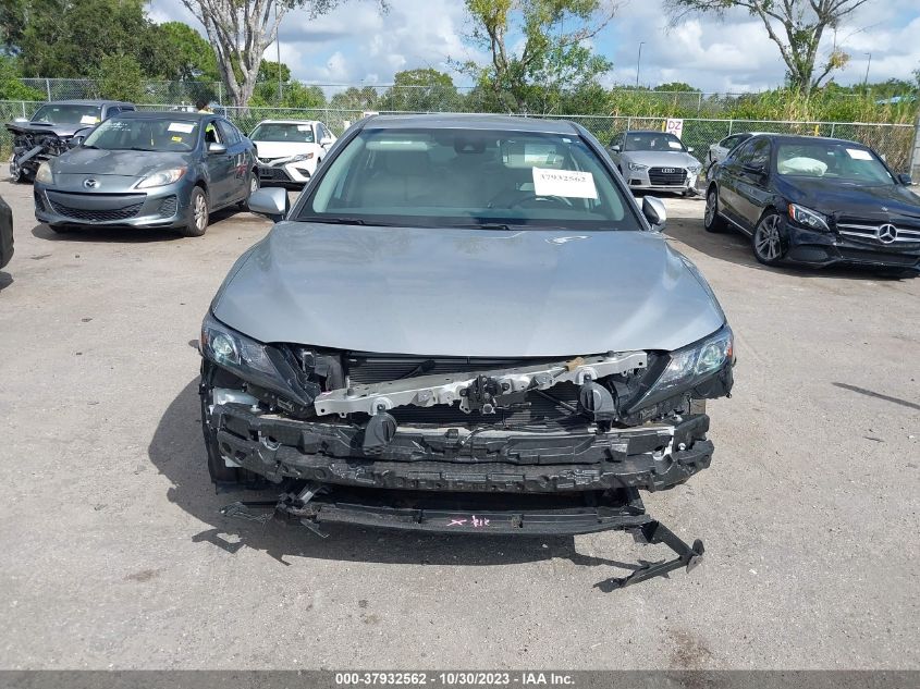 2022 TOYOTA CAMRY SE/SE NIGHT SHADE - 4T1G11AK6NU652165