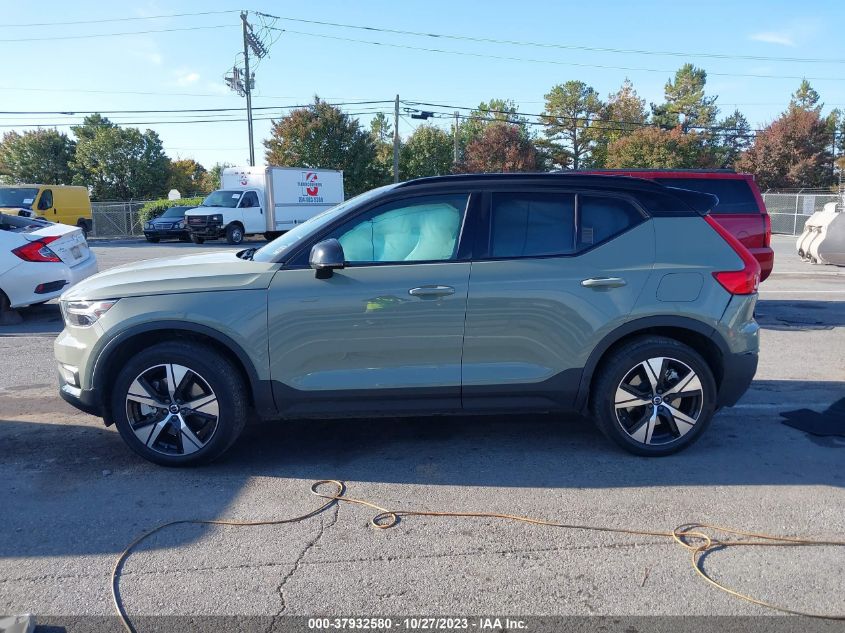 2021 VOLVO XC40 RECHARGE PURE ELECTRIC P8 - YV4ED3URXM2528365