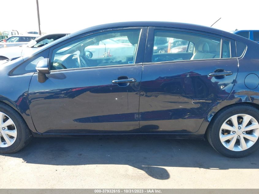2013 KIA RIO EX - KNADN4A39D6158159