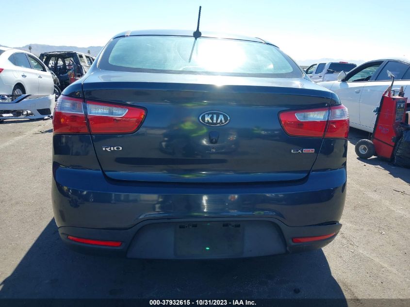 2013 KIA RIO EX - KNADN4A39D6158159