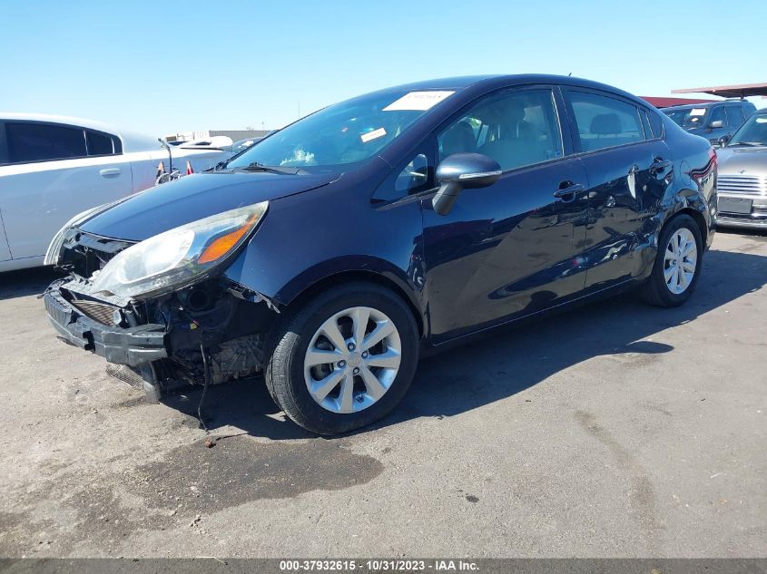 2013 KIA RIO EX - KNADN4A39D6158159