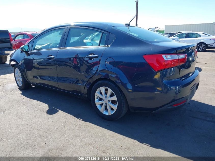 2013 KIA RIO EX - KNADN4A39D6158159