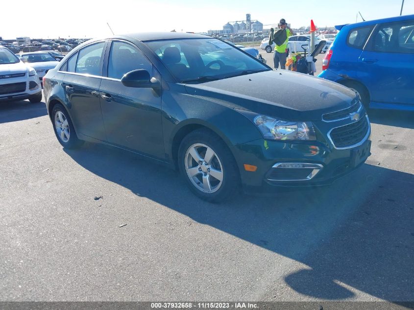 2015 CHEVROLET CRUZE LT - 1G1PC5SB0F7104434