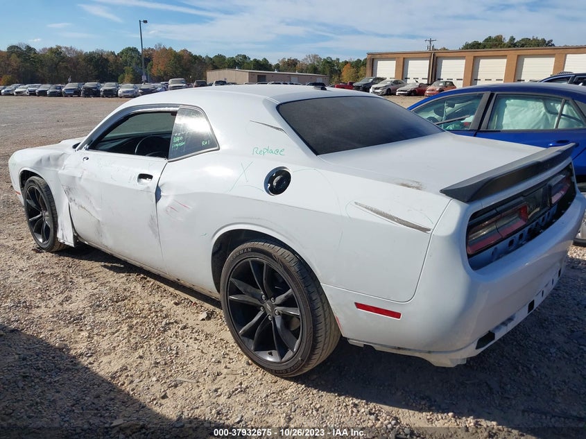 VIN 2C3CDZAG7JH216933 2018 DODGE CHALLENGER SXT