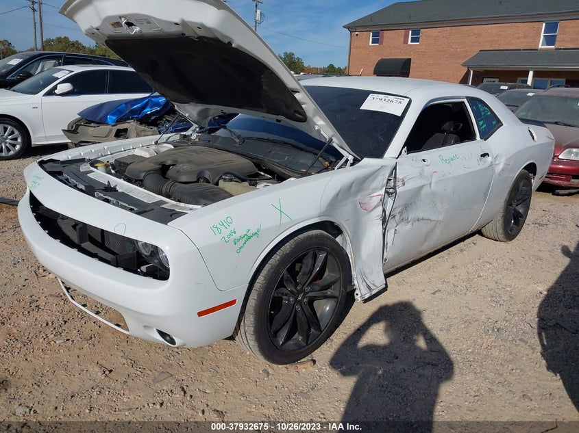 VIN 2C3CDZAG7JH216933 2018 DODGE CHALLENGER SXT