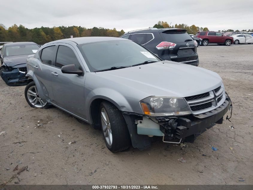 2014 DODGE AVENGER SE - 1C3CDZAB1EN180724
