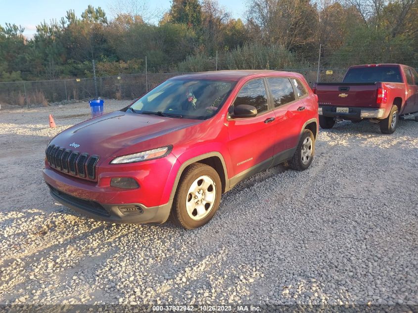 2014 JEEP CHEROKEE SPORT - 1C4PJLAB3EW149584