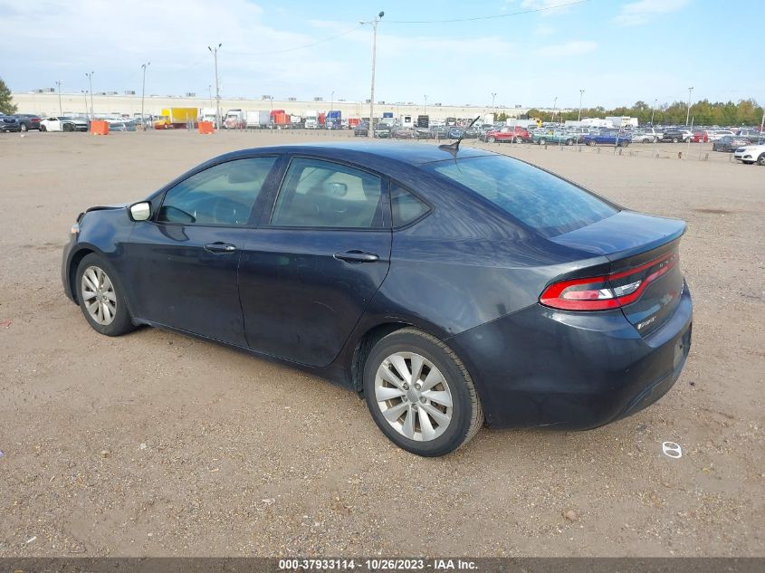 2014 DODGE DART SXT - 1C3CDFBB2ED791235