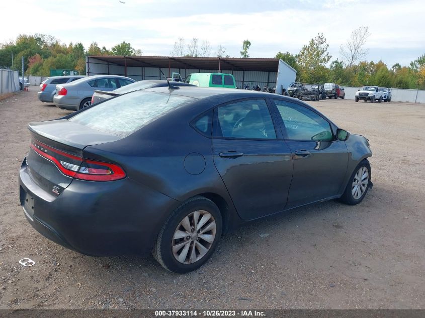 2014 DODGE DART SXT - 1C3CDFBB2ED791235