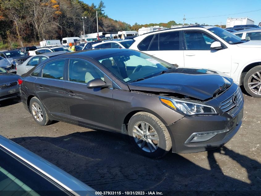 2015 HYUNDAI SONATA 2.4L SE - 5NPE24AFXFH216038