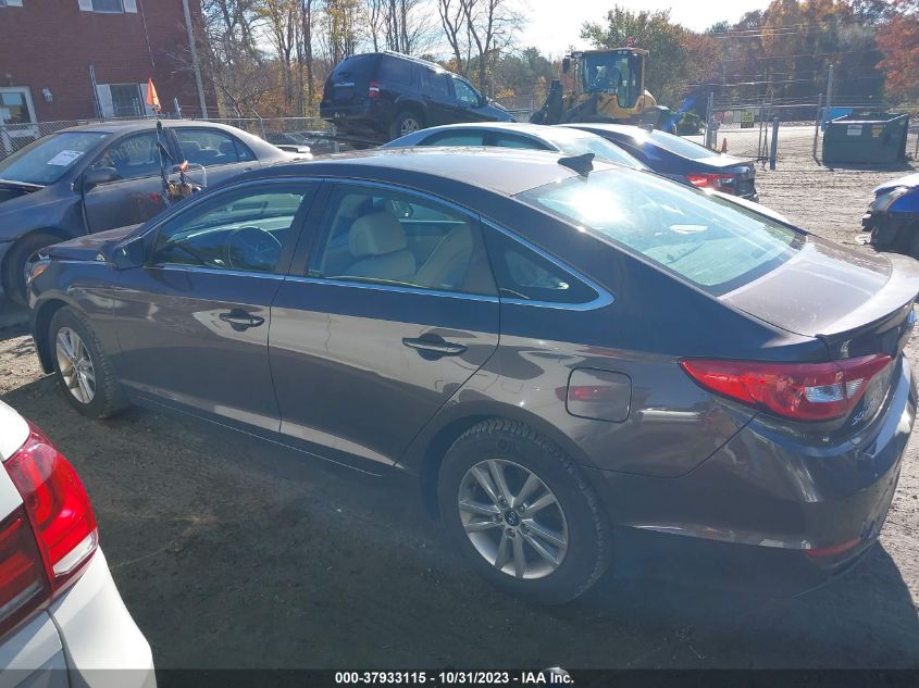 2015 HYUNDAI SONATA 2.4L SE - 5NPE24AFXFH216038