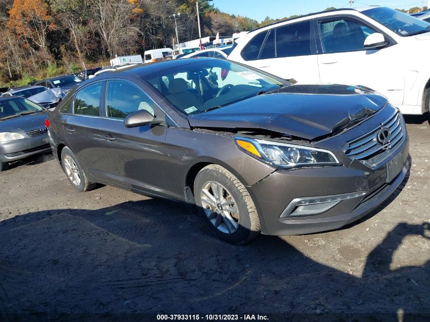 2015 HYUNDAI SONATA 2.4L SE - 5NPE24AFXFH216038