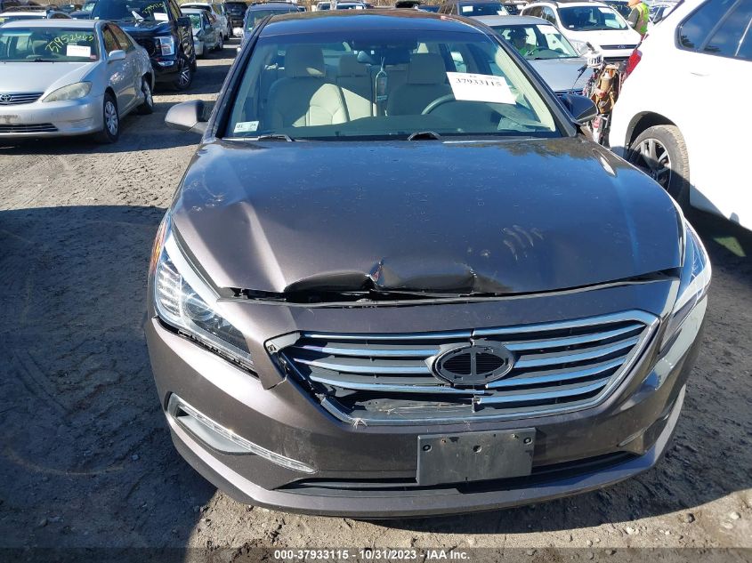 2015 HYUNDAI SONATA 2.4L SE - 5NPE24AFXFH216038