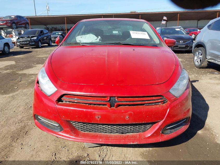 2013 DODGE DART SXT - 1C3CDFBA1DD268276