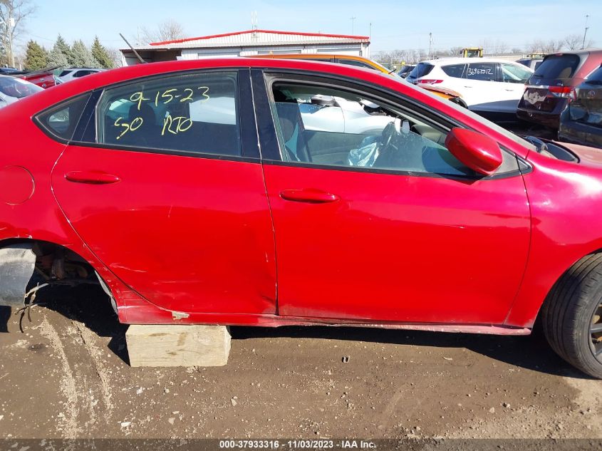 2013 DODGE DART SXT - 1C3CDFBA1DD268276