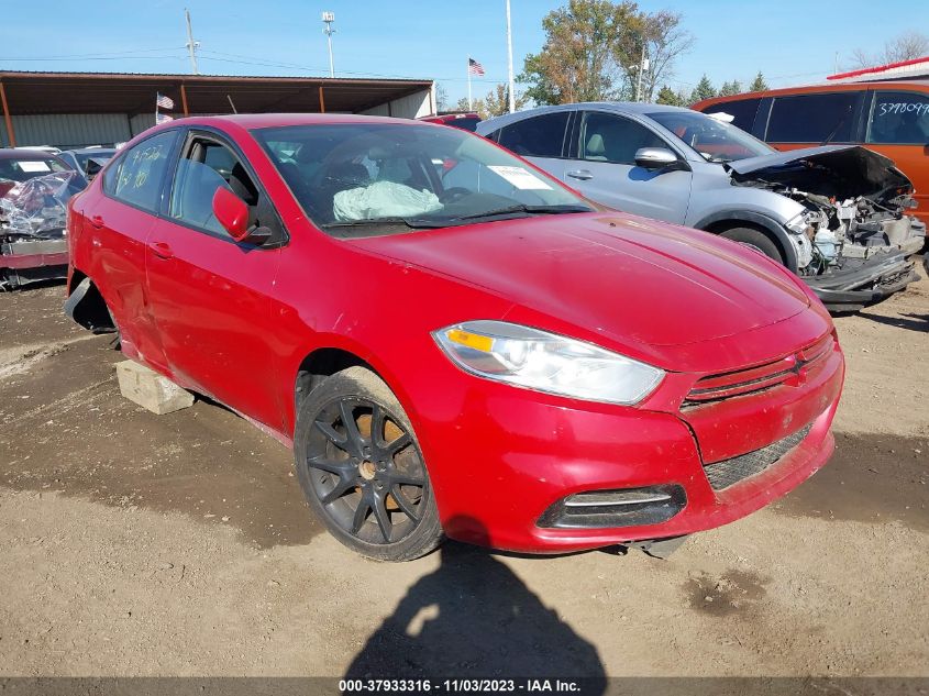 2013 DODGE DART SXT - 1C3CDFBA1DD268276