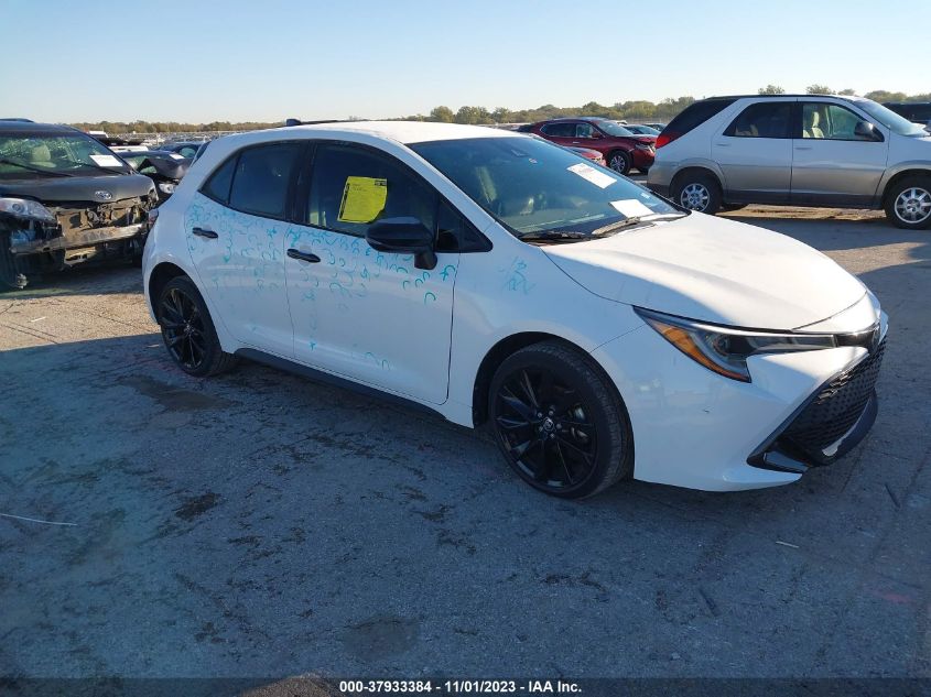 JTND4RBE9L3093019 TOYOTA COROLLA  SE NIGHTSHADE EDITION 2020