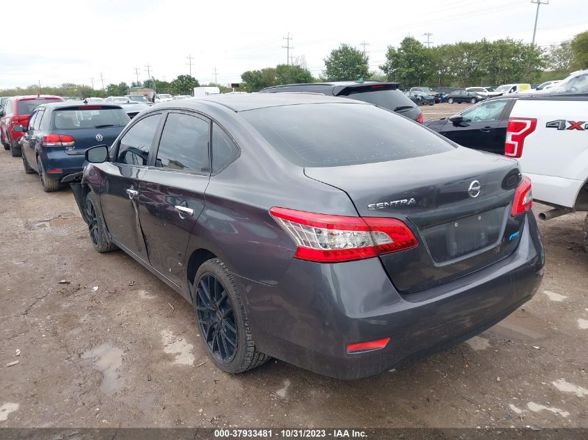 2014 NISSAN SENTRA S/SV/SR/SL - 3N1AB7AP4EY310428