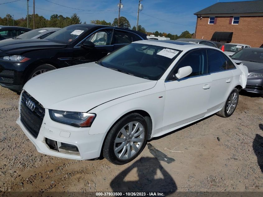 2015 AUDI A4 PREMIUM - WAUAFAFL5FN010252