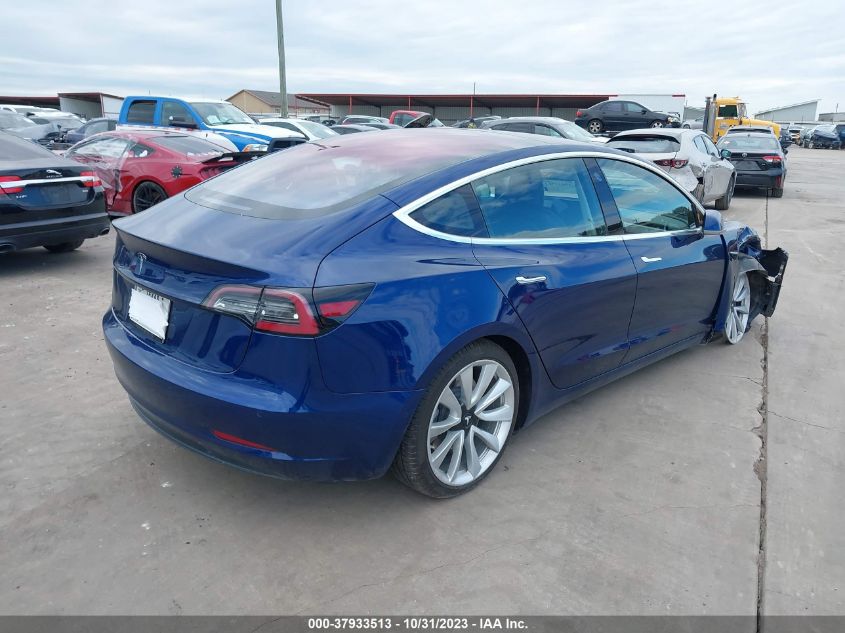2018 TESLA MODEL 3 LONG RANGE/MID RANGE - 5YJ3E1EA2JF006343