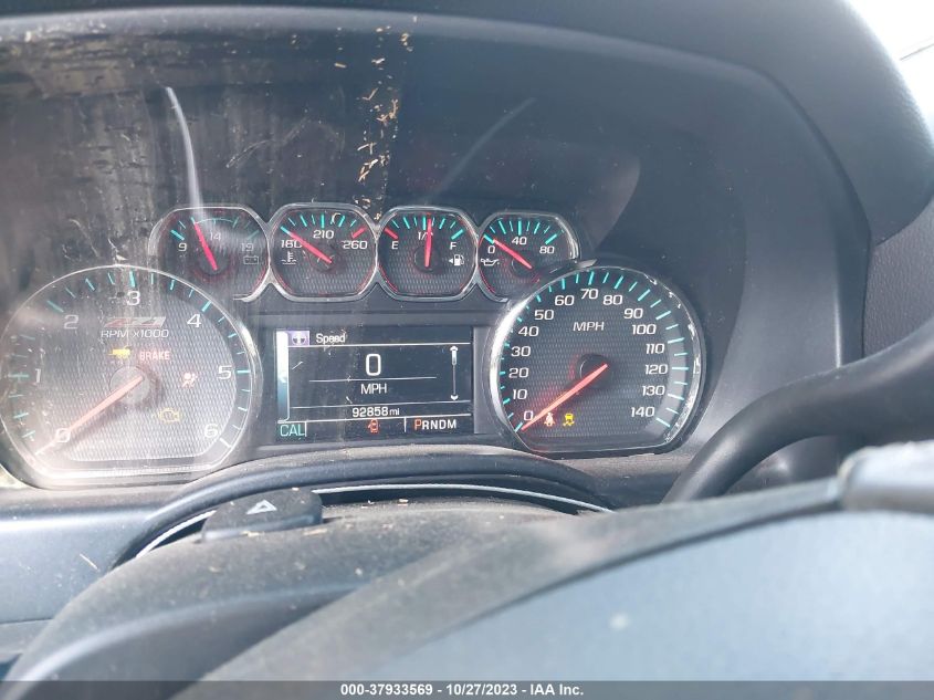 2016 CHEVROLET SILVERADO 1500 - 3GCUKREC3GG274642