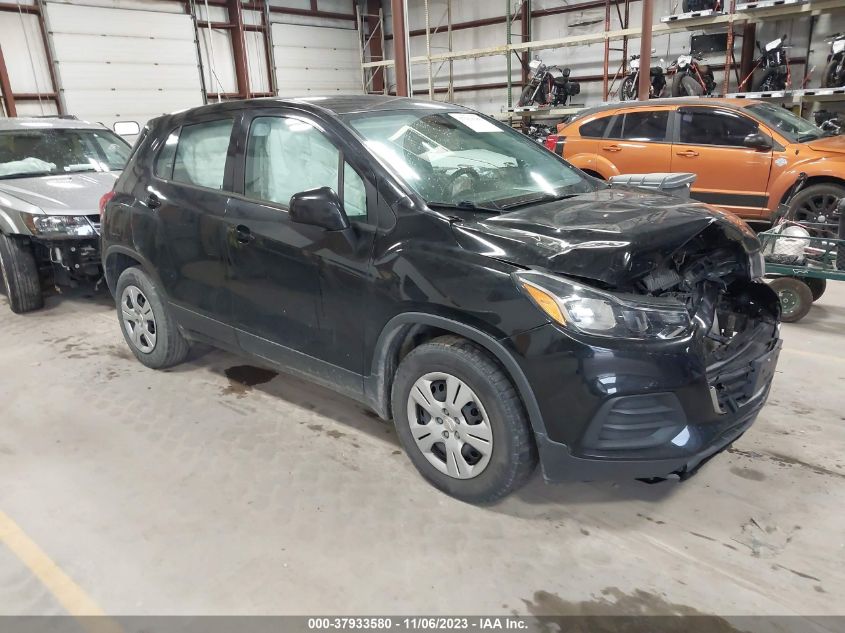 2017 CHEVROLET TRAX LS - 3GNCJKSBXHL178444